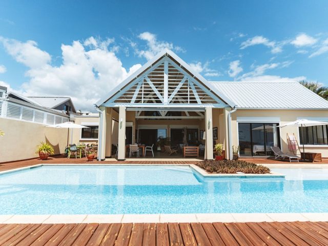 piscine de la villa florence à la Réunion