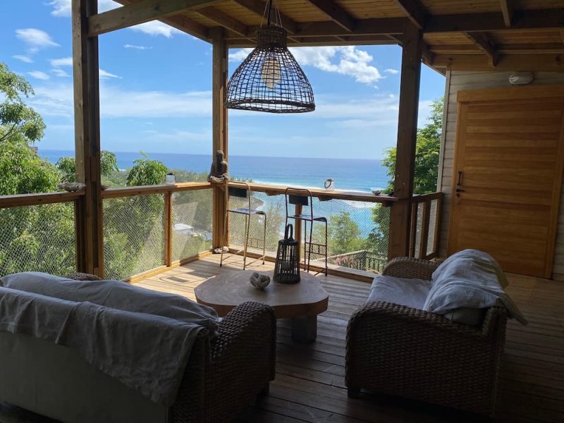 lodge riche en roche à la Réunion