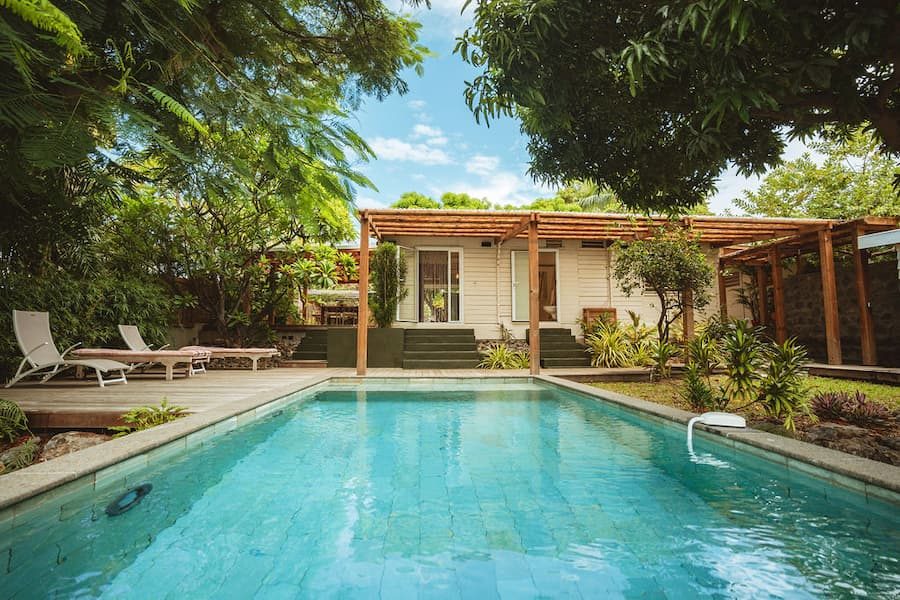 location villa amma a la reunion piscine