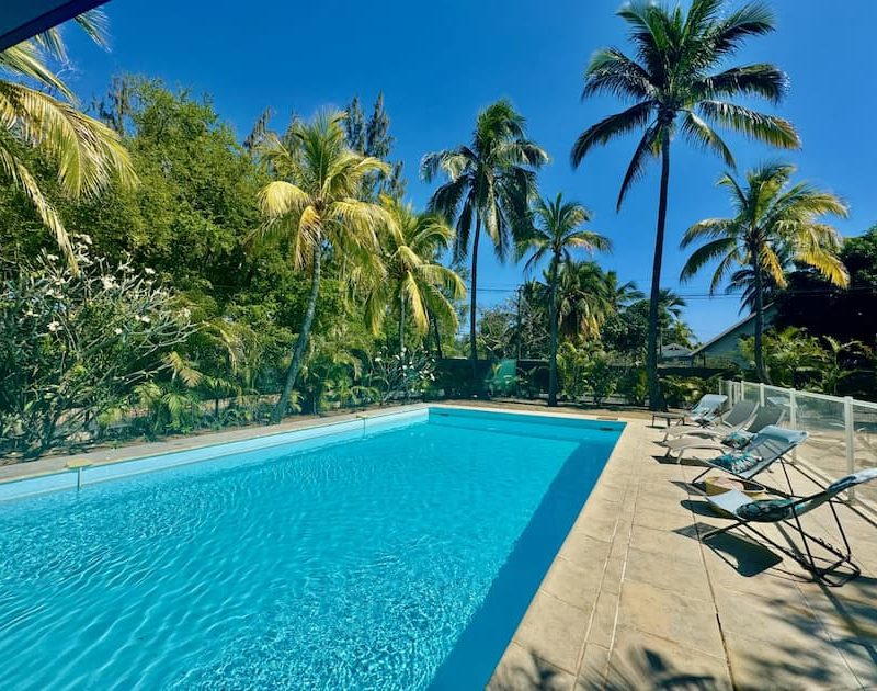 villa bois de sable avec piscine la reunion