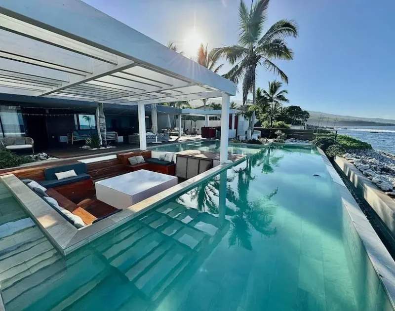 villa paradis la reunion piscine