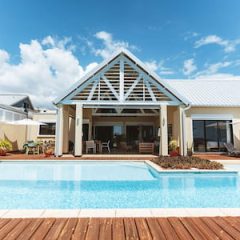 villa avec piscine à la Réunion