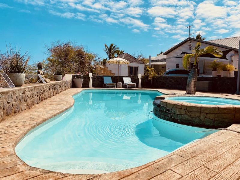 villa wenni avec piscine à la réunion